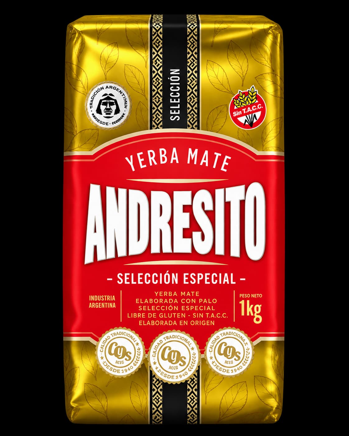 Paquete de yerba mate Andresito Selección Especial