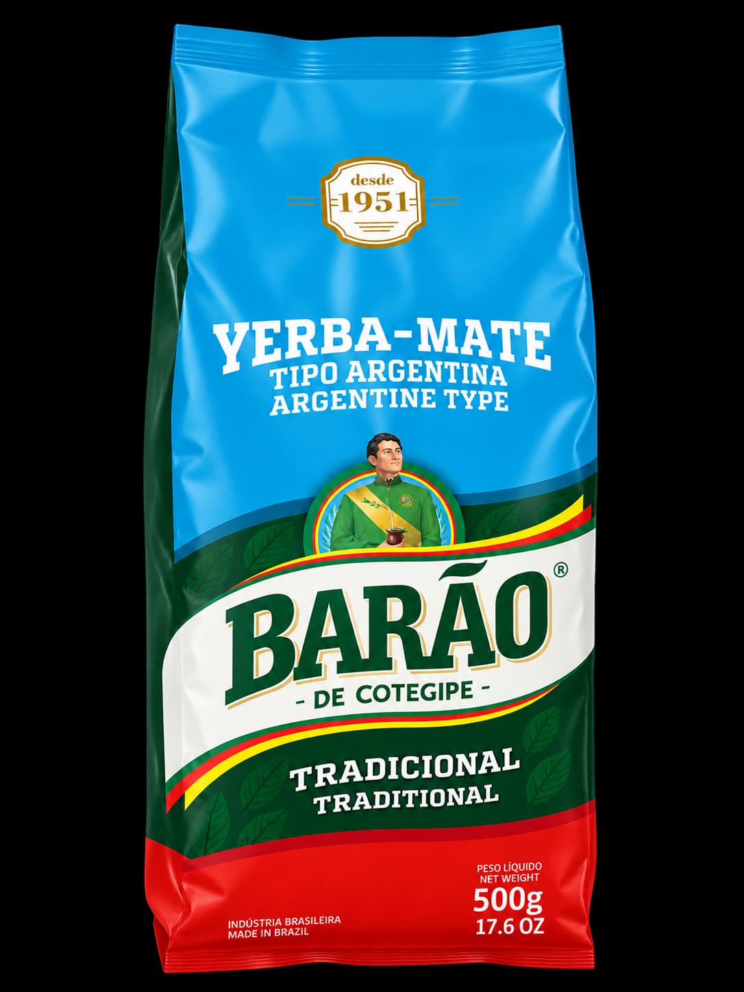 Paquete de yerba mate Barão Tipo Argentina