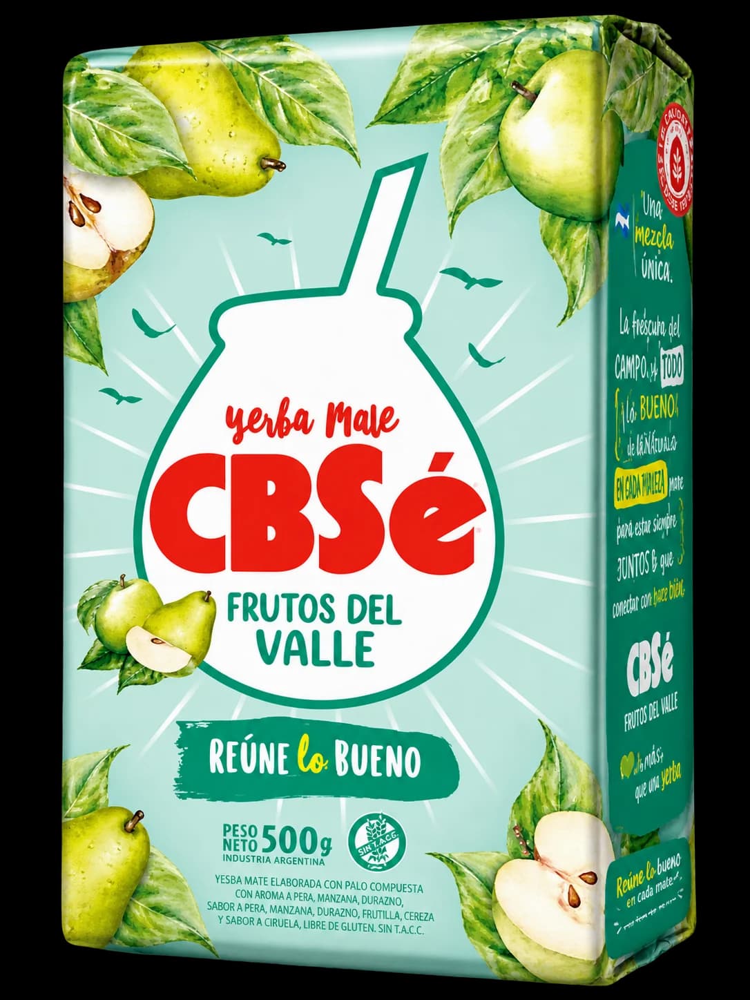 Paquete de yerba mate CBSé Frutos del Valle
