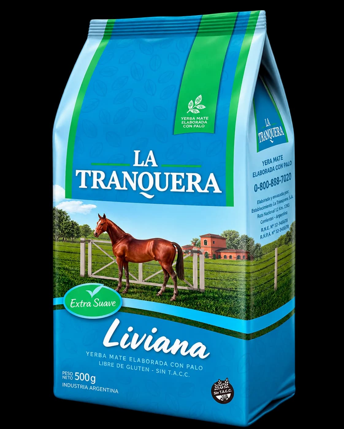 Paquete de yerba mate La Tranquera Liviana