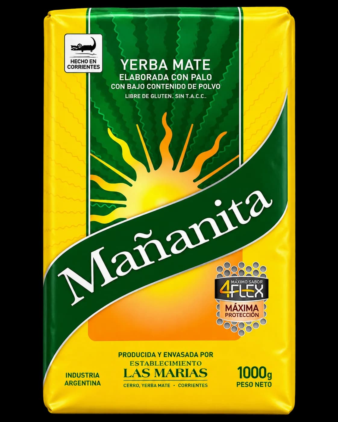 Paquete de yerba mate Mañanita Suave