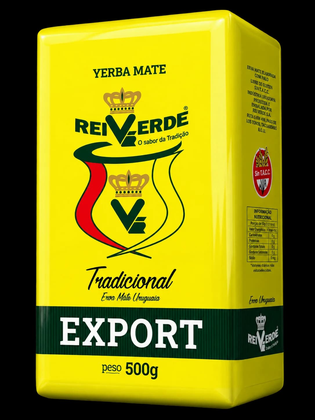 Paquete de yerba mate Rei Verde Export Tradicional