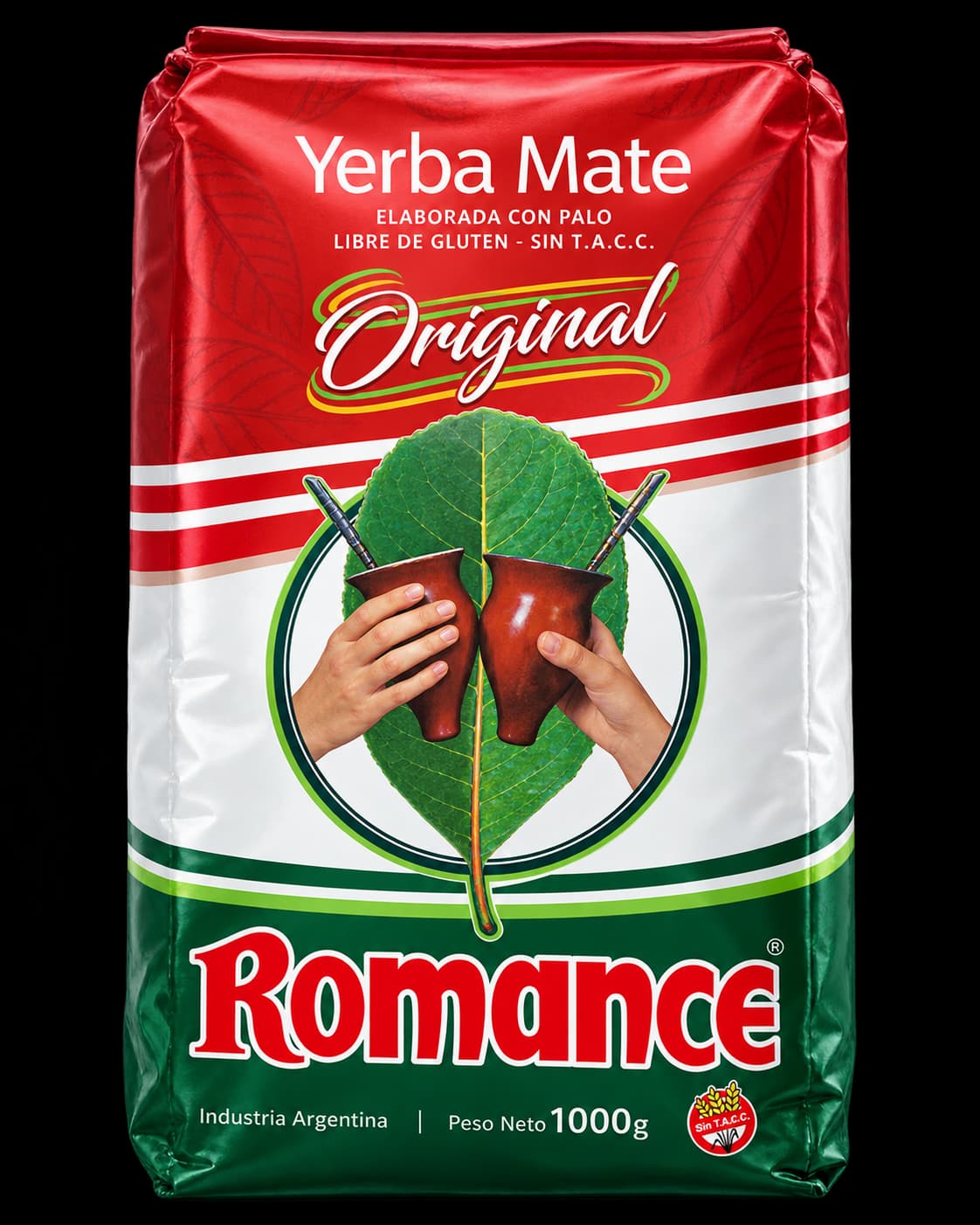 Paquete de yerba mate Romance Original