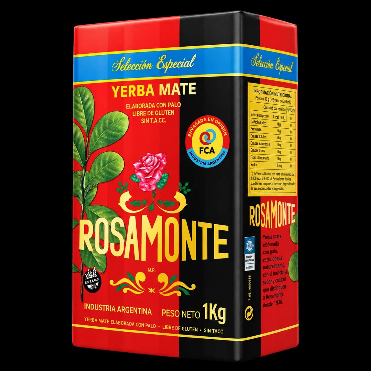 Paquete de yerba mate Rosamonte Selección Especial