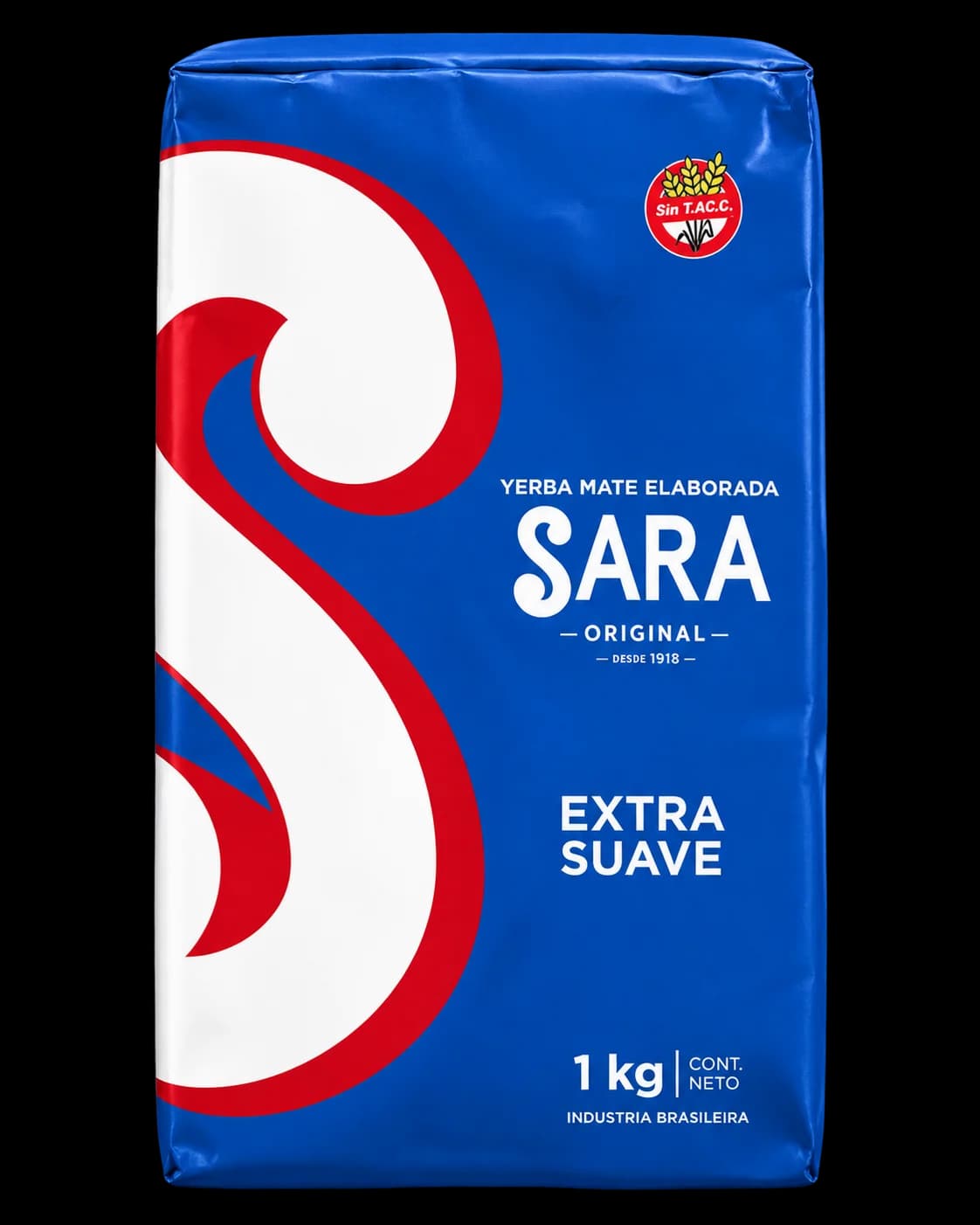 Paquete de yerba mate Sara Extra Suave