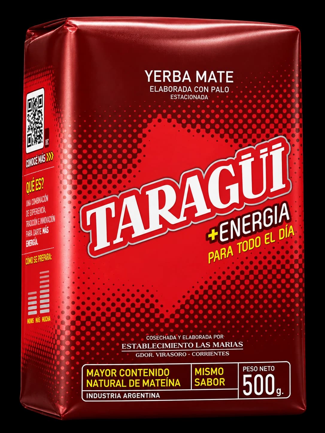 Paquete de 500 g de Taragüi Más Energía