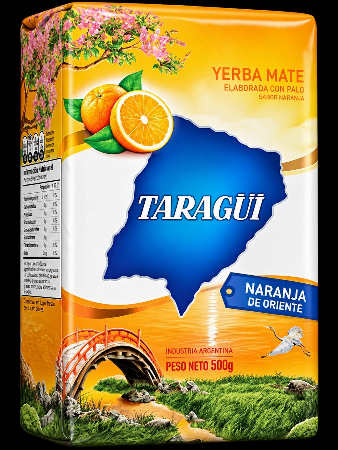 Paquete de 500 g de Taragüi Naranjas de Oriente