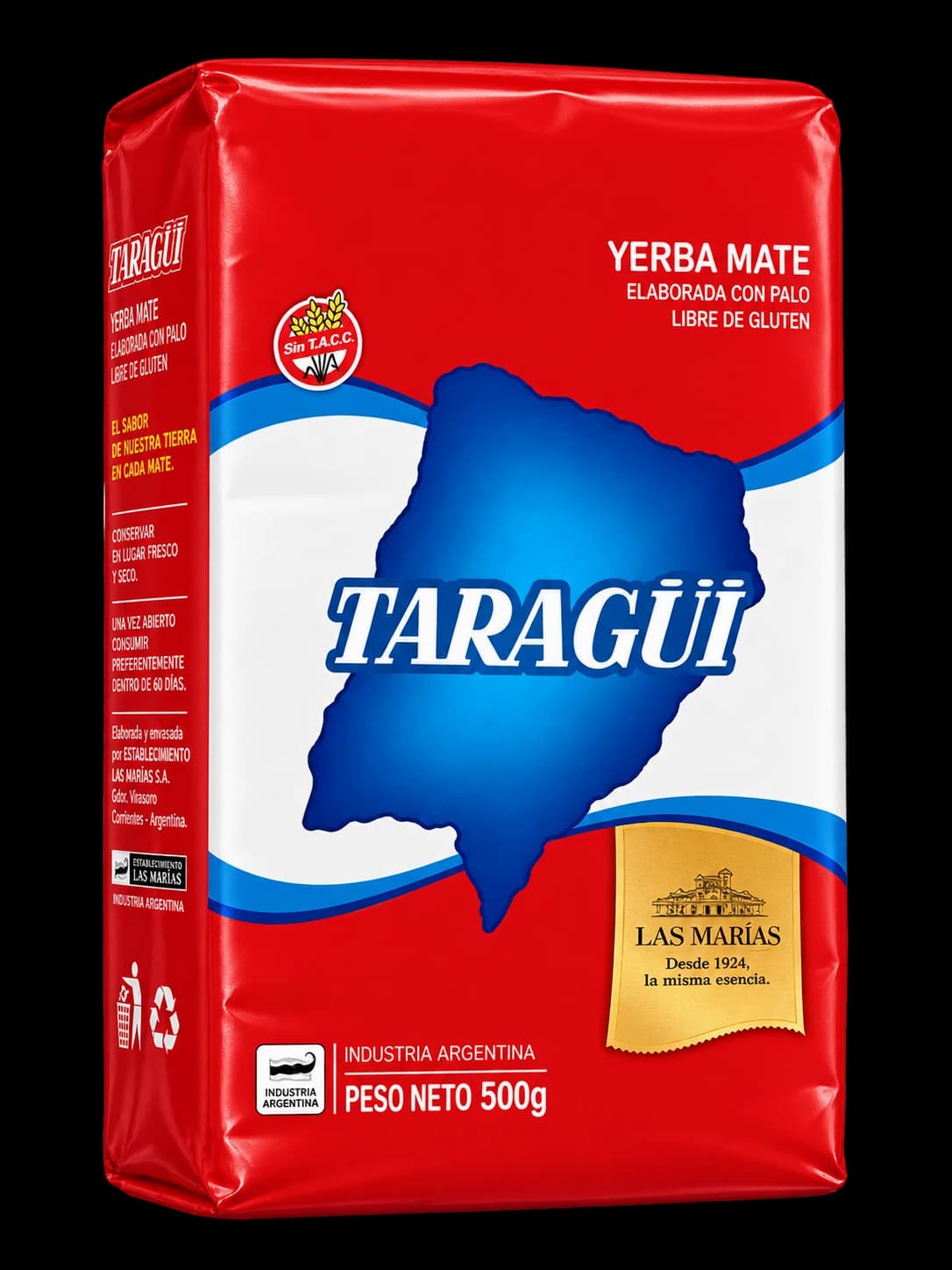 Paquete de 500 g de Taragüi Original con Palo