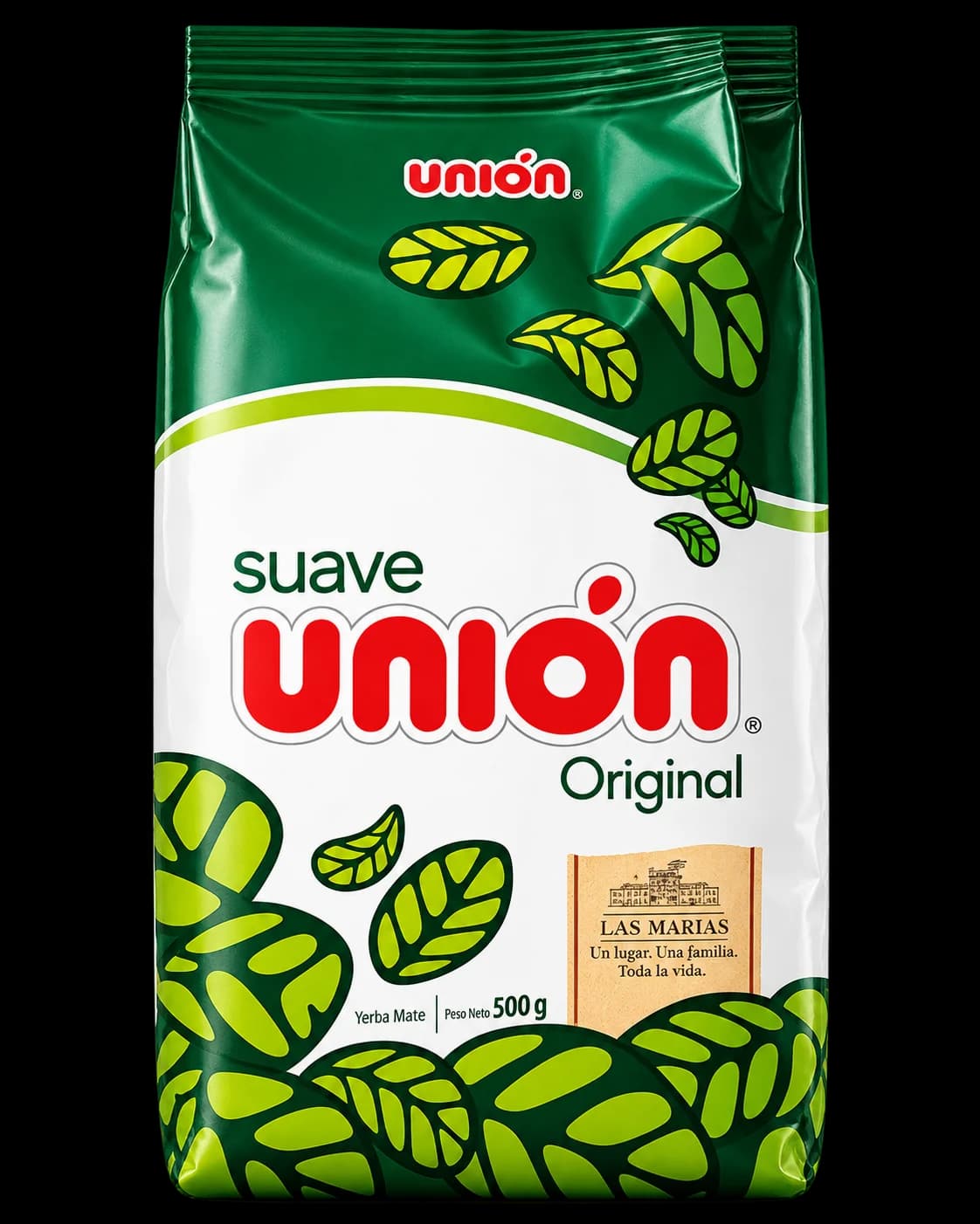 Paquete de yerba mate Unión Suave